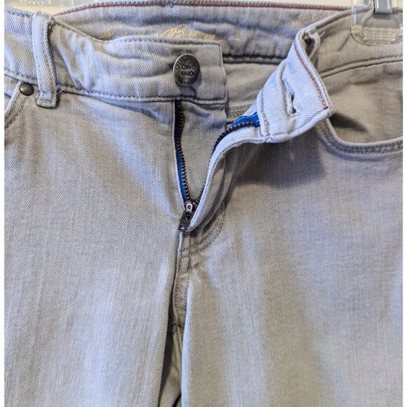 Vintage Y2K Low Rise Womens Eddie Bauer Grey Jeans Denim Size 2 - Picture 3 of 7